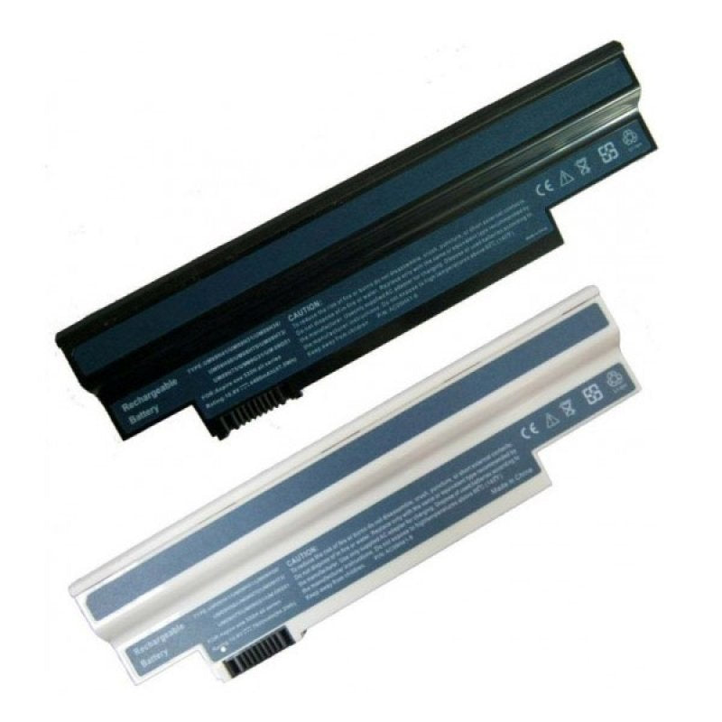 Батерия за Acer Aspire One 532H NAV50 Gateway LT21 Dot S2 UM09H31 UM09C31 Бяла/Черна - Заместител