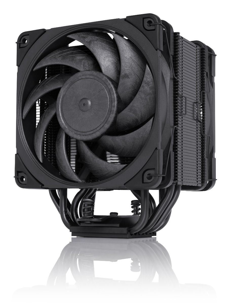 Охлаждаща система Noctua CPU Cooler NH-U12A chromax.black Dual Fans LGA1700/2066/1200/AMD - NH-U12A.CH.BK