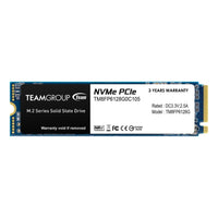 128GB SSD Team Group MP33, M.2 2280 PCI-e 3.0 x4 NVMe - TEAM-SSD-MP33-128GB thumbnail 1