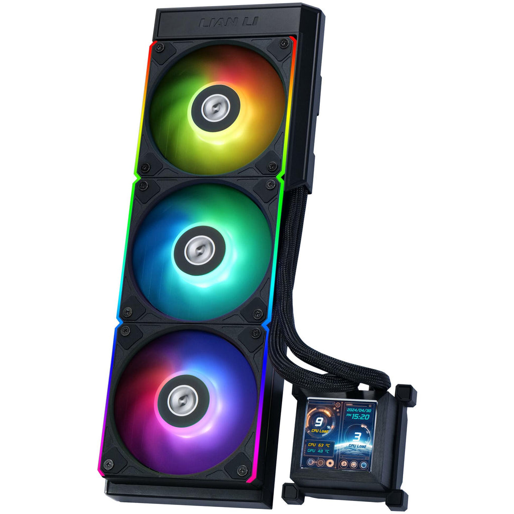 Охлаждаща система Lian Li HydroShift LCD 360 ARGB - Black - LL-FAN-WASE-879