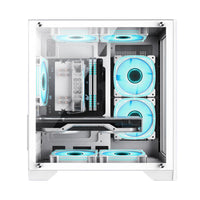 Gamemax кутия Case mATX - Infinity Mini White thumbnail 5