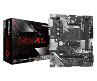 ASROCK B450M-HDV R4.0 mATX AM4 DDR4 - B450M-HDV R4.0 thumbnail 1