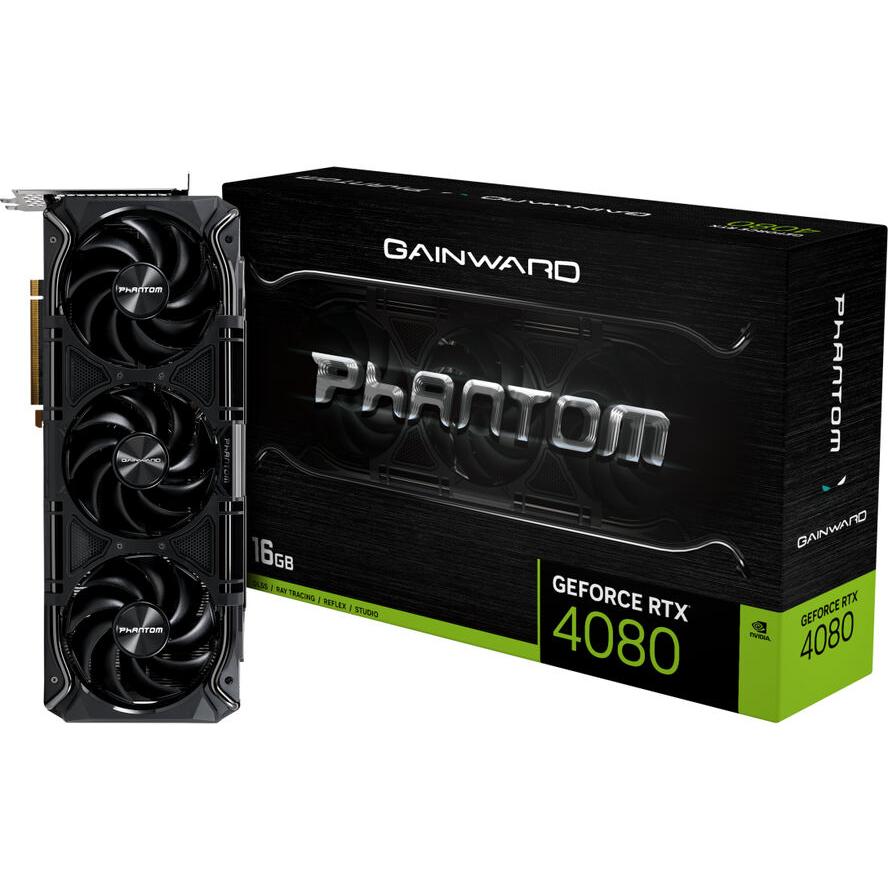 Gainward RTX4080 Phantom 16GB GDDR6X HDMI 3xDP - (A) - 3505 (8 дни доставкa)