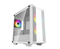 Кутия за компютър DeepCool mATX CC360 A-RGB White - R-CC360-WHAPM3-G-1 thumbnail 1