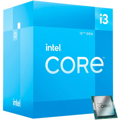 Процесор Intel Alder Lake Core i3-12100, 4 Cores, 8 Threads (3.3GHz Up to 4.3GHz, 12MB, LGA1700), 60W, BOX - INTEL-I3-12100-BOX