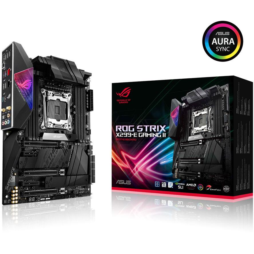 Дънна платка ASUS ROG STRIX X299-E GAMING II (Intel,DDR4,ATX) - (A) - 90MB11A0-M0EAY0 (8 дни доставкa)