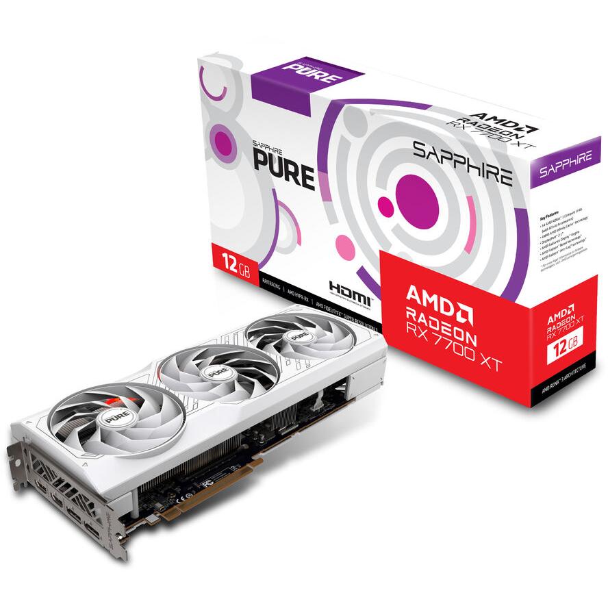 Sapphire Radeon RX7700XT Gaming OC 12GB GDDR6 HDMI DP - (A) - 11335-03-20G