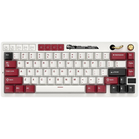 ROYAL KLUDGE RK M65 Famicom Gaming Keyboard Cream switch - RK-M65-FAMICM-CRMSW-US thumbnail 1