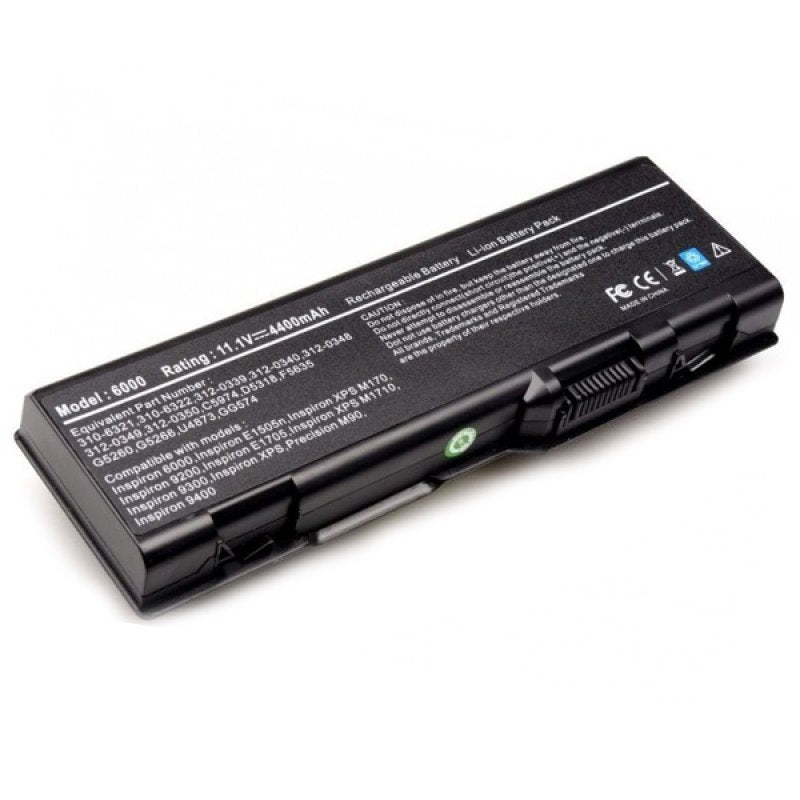 Батерия за лаптоп Dell Inspiron 6000 9200 9300 9400 E1705 XPS M170 (6 cell) - Заместител