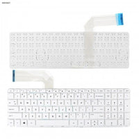 Клавиатура за лаптоп HP Envy 15-K000 15-V000 17-K000 M7-K000 Pavilion 15-P000 17-F000 Бяла Без Рамка (Малък Ентър) с Кирилица / White Without Frame US thumbnail 1
