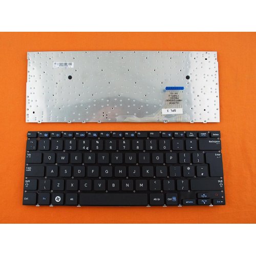 Клавиатура за лаптоп Samsung NP530U3B NP530U3C NP535U3C Black Without Frame UK с Кирилица