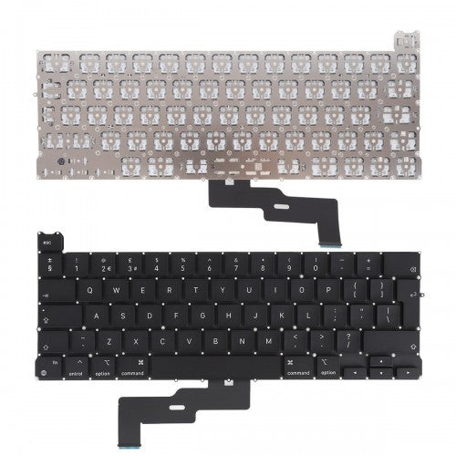 Клавиатура за лаптоп Apple Macbook Pro A2338 Black / Черна с Голям Ентър UK