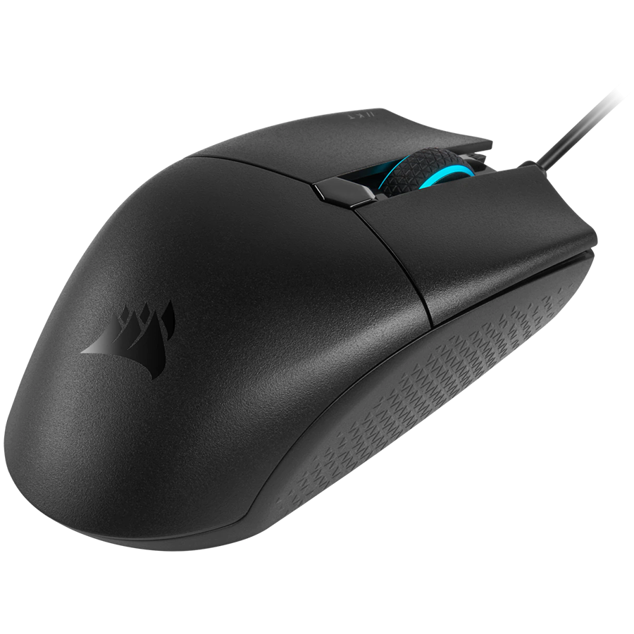 Corsair KATAR PRO Gaming Mouse, Wired, Black, Backlit RGB LED, 12400 DPI, Optical (EU Version) - CH-930C011-EU