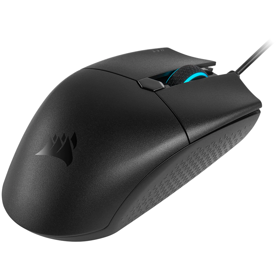CORSAIR KATAR PRO Gaming Mouse, Wired, Black, Backlit RGB LED, 12400 DPI, Optical - CH-930C011-EU