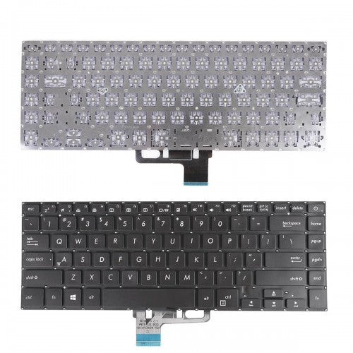 Клавиатура за лаптоп Asus ZenBook Pro UX550VD UX550VE Черна Без Рамка С Малък Ентър US
