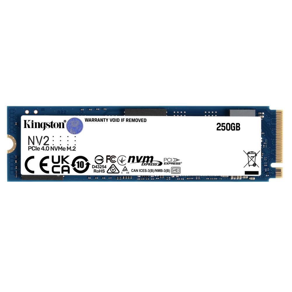 250GB SSD KINGSTON NV2 M.2-2280 PCIe 4.0 NVMe - KIN-SSD-SNVS2-250G