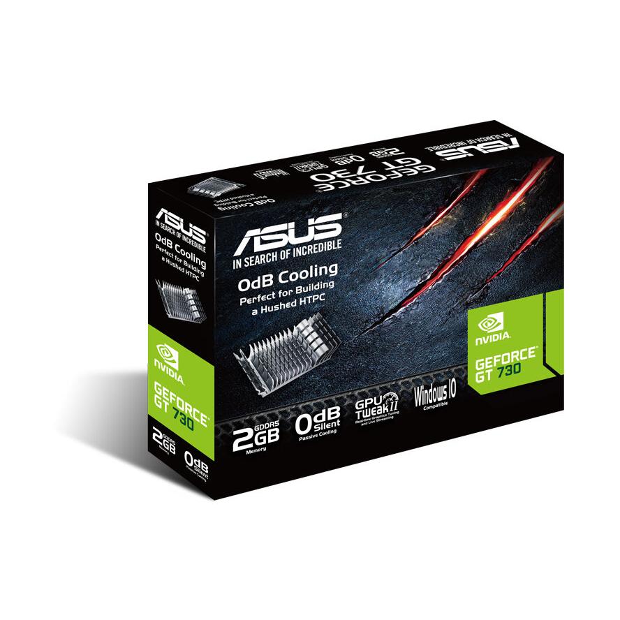 ASUS GT730-SL-2GD5-BRK 2GB GDDR5 HDMI DVI-D LP - (A) - 90YV06N2-M0NA00 (8 дни доставкa)