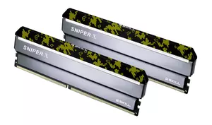 Памет G.SKILL Sniper X 16GB(2x8GB) DDR4 PC4-25600 3200MHz CL16 F4-3200C16D-16GSXKB