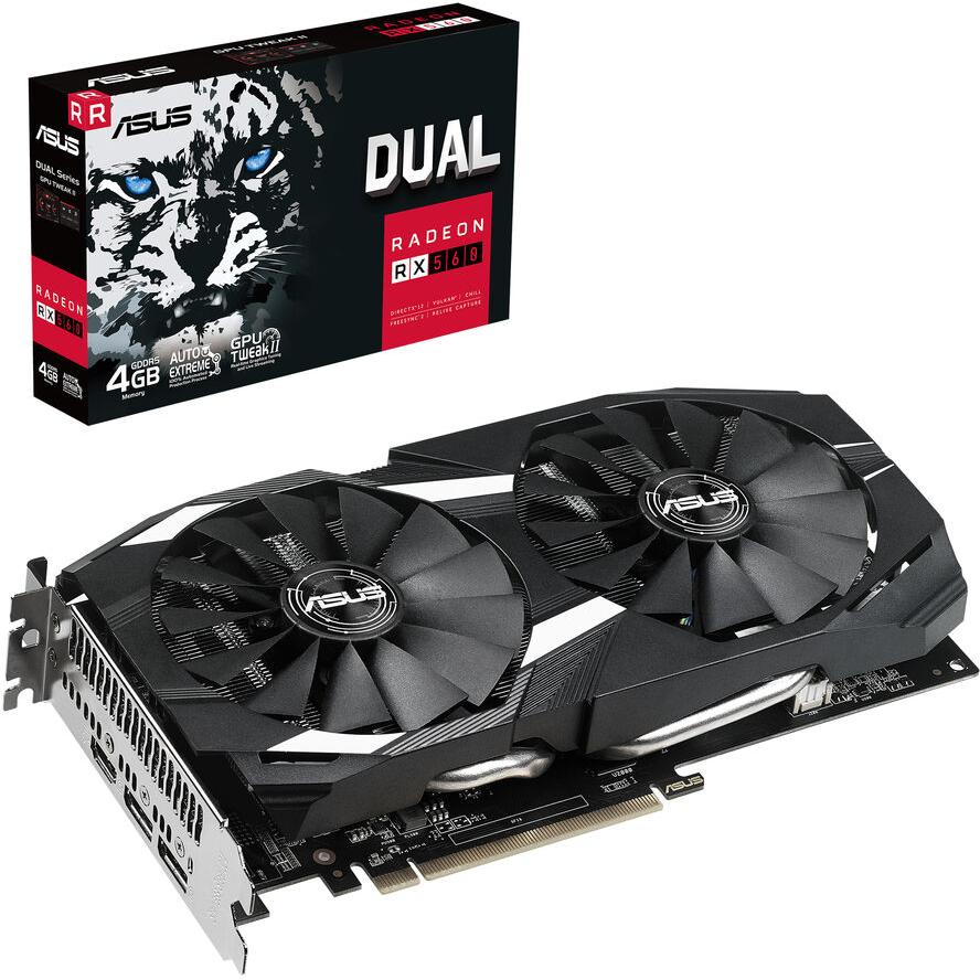 ASUS DUAL-RX560-4G 4GB GDDR5 HDMI DP