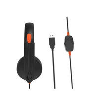 Meetion HP003U Headphone USB Black, USB Headphone, Speaker: ijmm/ Sensitivity: thumbnail 2