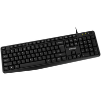 CANYON keyboard KB-1 EN/BG Wired Black - CNE-CKEY01-BG thumbnail 2