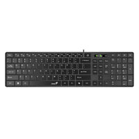 Genius клавиатура Slim Keyboard SlimStar 126 Black - Copilot, Low profile Chocolate thumbnail 1