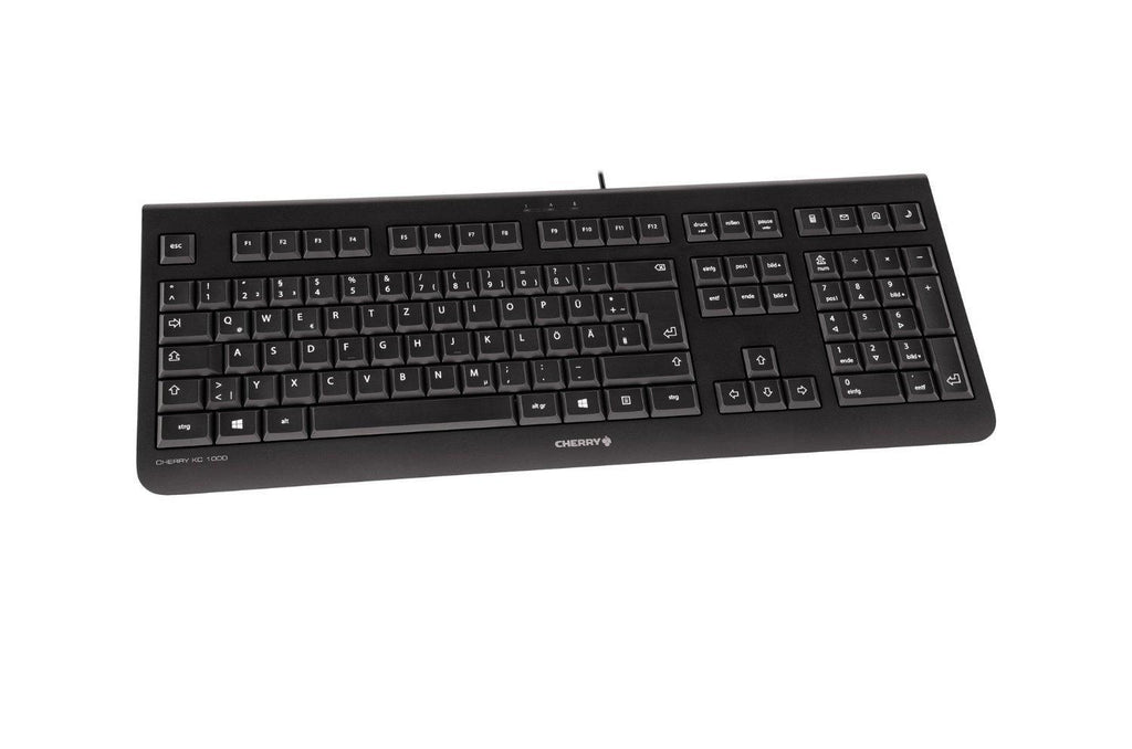 Жична клавиатура CHERRY KC 1000 - CHERRY-KEY-JK-0800EU-2
