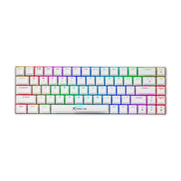 Xtrike ME безжична механична геймърска клавиатура Wireless Gaming Mechanical keyboard - GK-995W WH - RED switches, BT5.2, 2.4G (English US) (XTRM-GK-995W-WH) thumbnail 1
