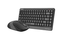 Комплект клавиатура и мишка A4TECH Fstyler FGS1110Q, Безжичен, Сива - A4-KEY-FGS1110Q-GREY thumbnail 1