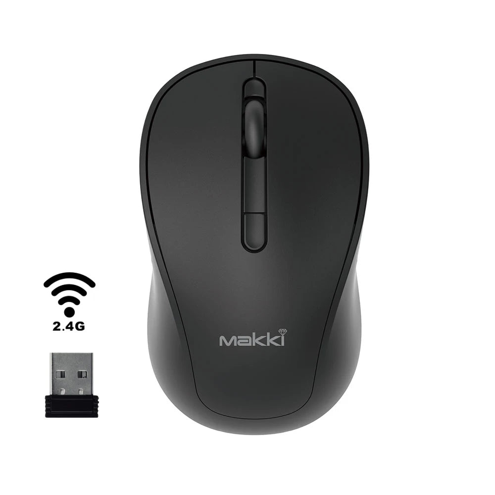 Мишка, Makki Wireless Mouse MAKKI-MSX-2408 - Silent, 1600dpi, 2.4G