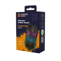 Canyon 7keys Gaming 2.4G wireless mouse, KA8 sensor, DPI up to 1600, rubber coating on panel - CND-SGMW18 thumbnail 7