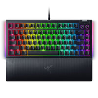 Razer BlackWidow V4 75%, Gaming Keyboard, US Layout, Razer Chroma RGB, Hot-swappable Design - RZ03-05000100-R3M1 thumbnail 1