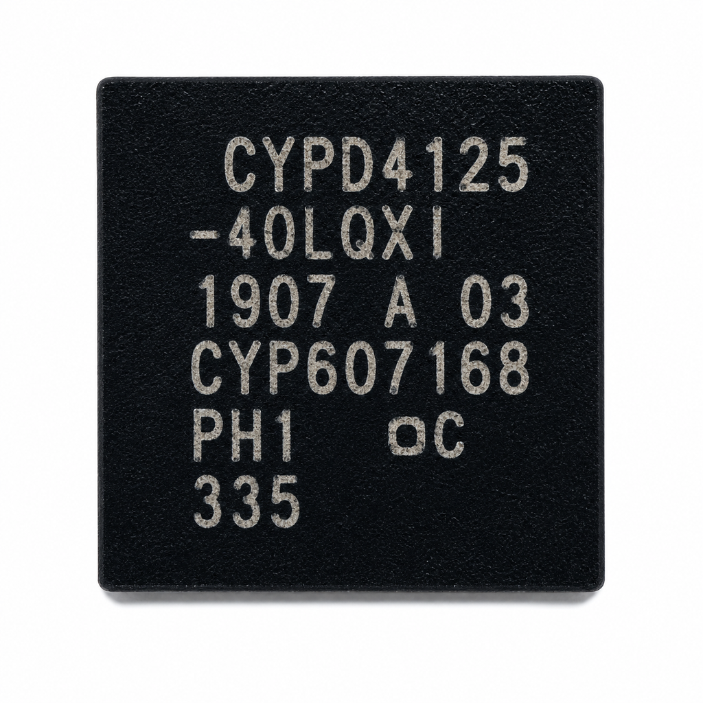CYPD4226-40LQXI / CYPD4225-40LQXI / CYPD4125-40LQXI / CYPD5125-40LQXI / CYPD5126-40LQXI EZ-PD™ CCG4 USB Type-C® & USB Power Delivery Controller QFN-40
