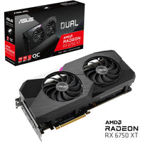 ASUS DUAL-RX6750XT-O12G 12GB GDDR6 HDMI DP - (A) - 90YV0HK0-M0NA00 thumbnail 12