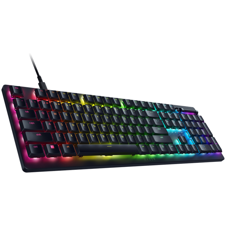 Razer DeathStalker V2 Gaming Keyboard, Red Switch, US Layout, Low-Profile Optical Switches (Linear) - RZ03-04500100-R3M1