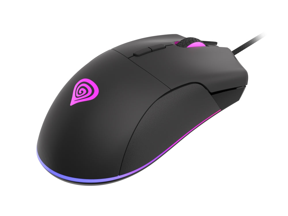 Genesis Gaming Mouse Krypton 290 6400 DPI RGB Backlit With Software Black - NMG-1771
