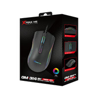 Мишка, Xtrike ME Gaming Mouse GM-314 Black - 7200dpi, RGB thumbnail 7