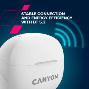 CANYON TWS-8, Bluetooth headset, with microphone