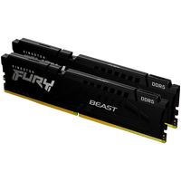 Памет Kingston DRAM 64GB 5200MT/s DDR5 CL36 DIMM (Kit of 2) FURY Beast Black EXPO - KF552C36BBEK2-64 thumbnail 1