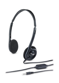 Genius слушалки с микрофон Headset HS-200C - Lightweight, Black thumbnail 1