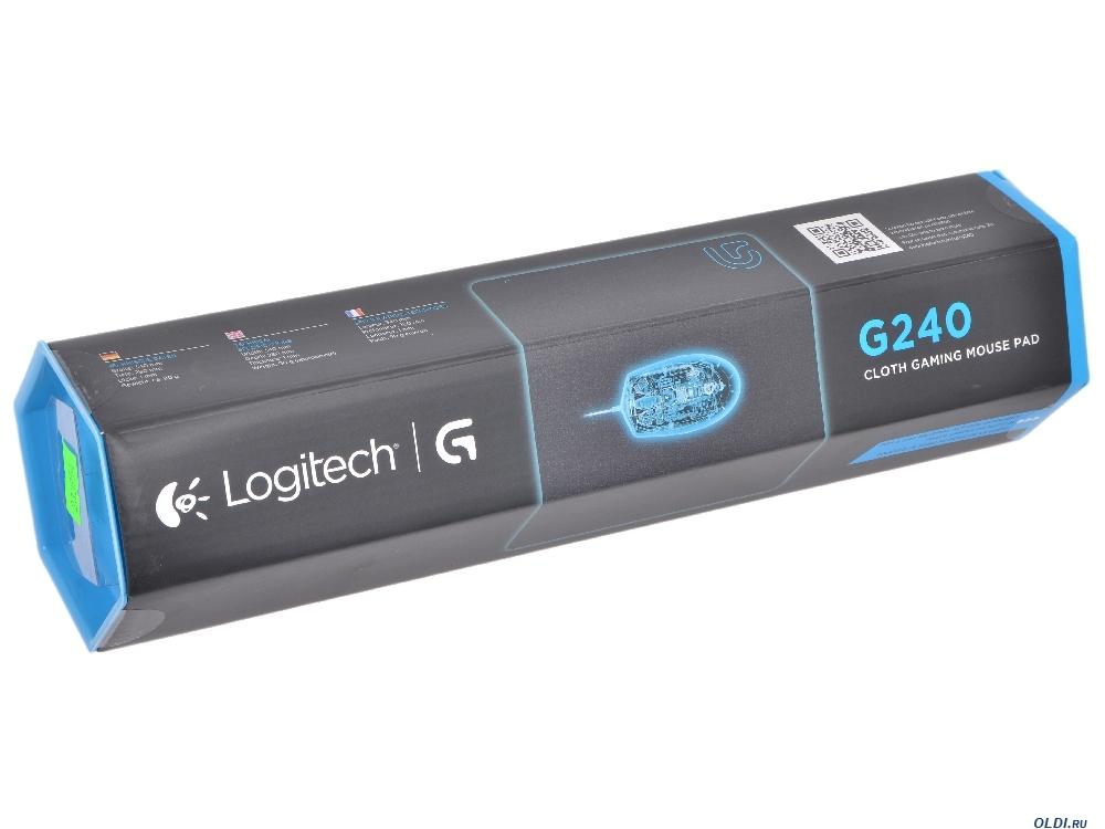 Геймърски пад Logitech, G240, Черен