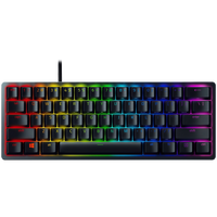 Razer Huntsman Mini - Clicky Optical (Purple Switch) - US - Black, Gaming Keyboard - RZ03-03390100-R3M1 thumbnail 1