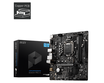 Дънна платка MSI B560M PRO-E - 66429