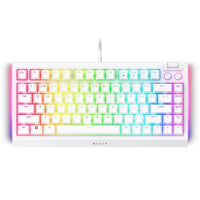 Razer BlackWidow V4 75% White, Gaming Keyboard, US Layout, Hot-swappable Design, Compact 75% Layout with Aluminum Case - RZ03-05001700-R3M1 thumbnail 5