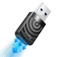 Безжичен нано адаптер Cudy WU1300S, USB 3.0, 2.4/5 Ghz, Вградена антена 2dBi - WU1300SArcher T3U thumbnail 4