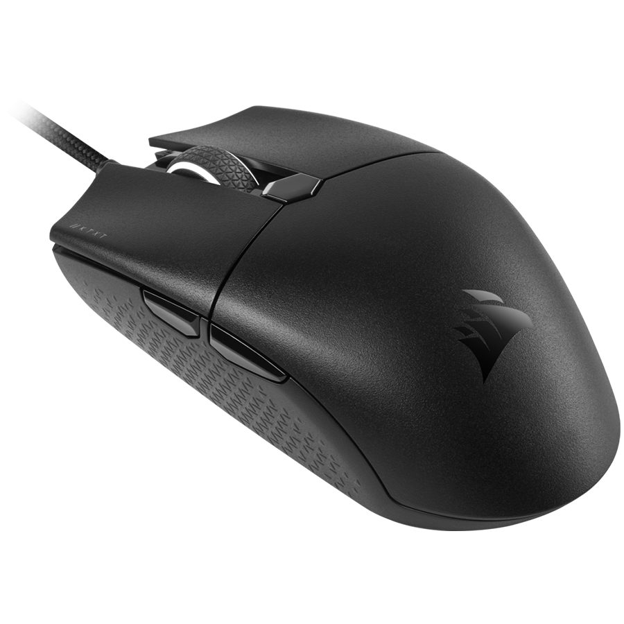 CORSAIR KATAR PRO XT Gaming Mouse, Wired, Black, Backlit RGB LED, 18000 DPI, Optical - CH-930C111-EU