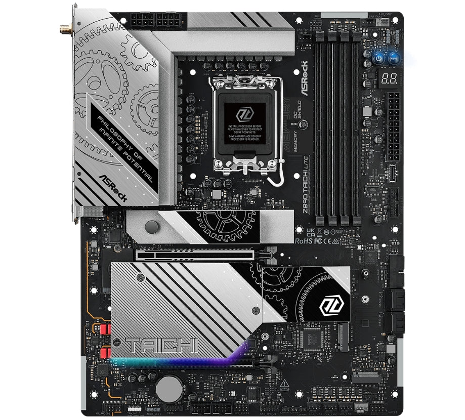 Дънна платка Asrock Z890 Taichi Lite - 90-MXBPQ0-A0UAYZ