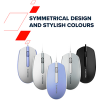 CANYON mouse M-10 Wired White Lavender - CNE-CMS10WL thumbnail 6