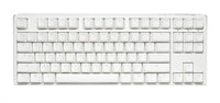 Геймърскa механична клавиатура Ducky One 3 Pure White TKL Hotswap Cherry MX Clear, RGB, PBT Keycaps - DUCKY-KEY-87-WUSPDPWWWSC1 thumbnail 3