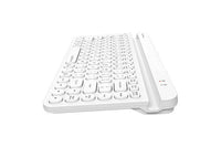 Безжична клавиатура A4tech Fstyler FBK30, Bluetooth, 2.4G, Стойка за телефон, Кирилизирана, Бяла - A4-KEY-FBK30-WHITE thumbnail 2